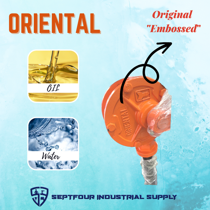 Oriental Manual/Hand Rotary Oil Drum Pump