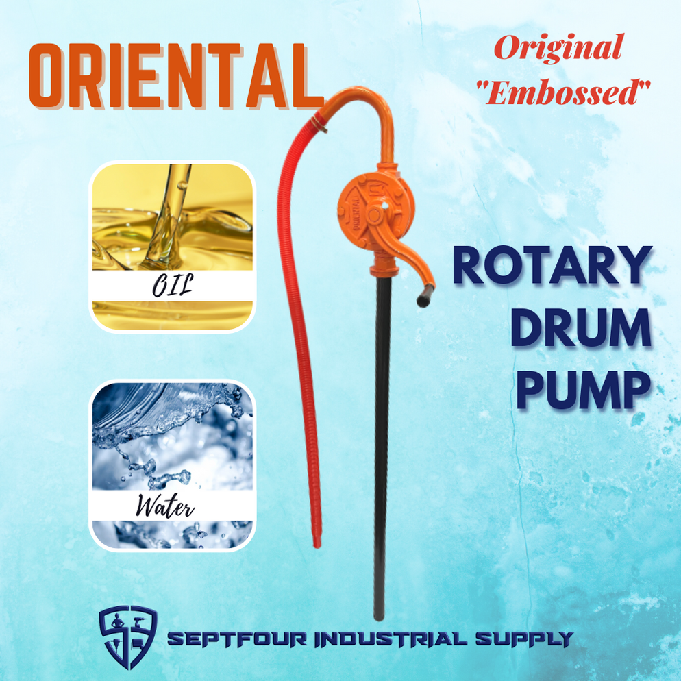 Oriental Manual/Hand Rotary Oil Drum Pump — SEPTFOUR INDUSTRIAL SUPPLY