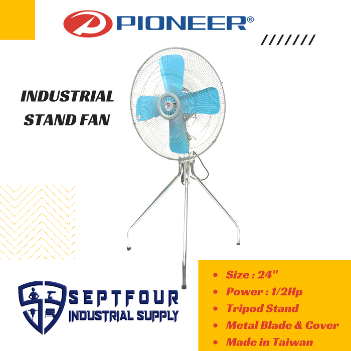 Pioneer 24” Industrial Stand Fan