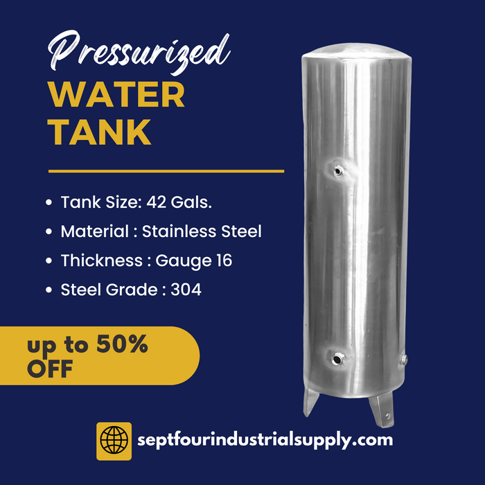 Pressurized Stainless Water Tank (Pressure Tank)