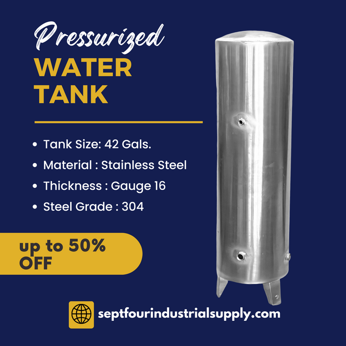 26 42 53 66 79 Gal Horizontal Water Pressure Tank Large Capacity, Stainless Steel Emergency Pressurized Tanks for Well Pump, Water Storage Tank with Installation Kit(100L/26.4Gal-75x55cm/29.5x21.6in 26 42 53 66 79 Gal Horizontal Water Pressure Tank Large Capacity, Stainless Steel Emergency Pressurized Tanks for Well Pump, Water Storage Tank with Installation Kit(100L/26.4Gal-75x55cm/29.5x21.6in