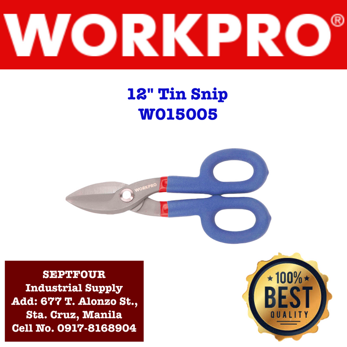 Workpro Tin Snip - SEPTFOUR INDUSTRIAL SUPPLY