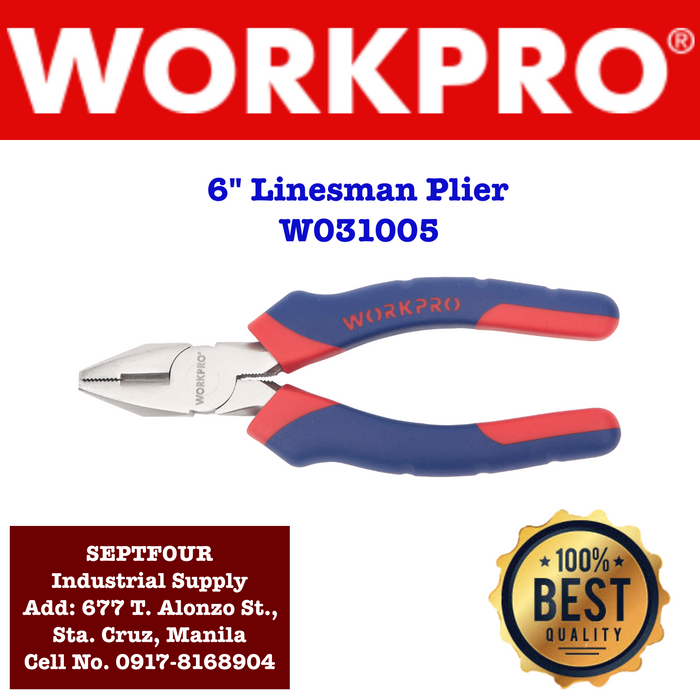 Workpro Linesman Plier - SEPTFOUR INDUSTRIAL SUPPLY