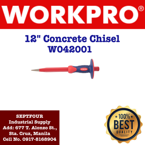 Workpro Concrete Chisel #W042001 - SEPTFOUR INDUSTRIAL SUPPLY