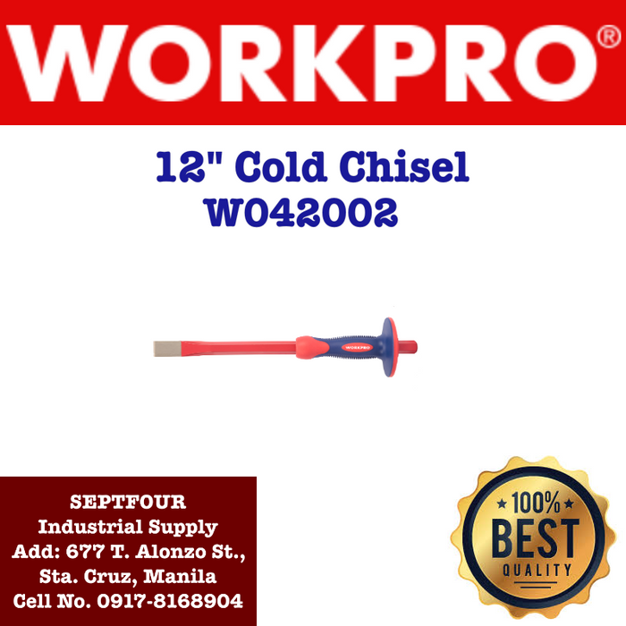 Workpro Cold Chisel #W042002 - SEPTFOUR INDUSTRIAL SUPPLY