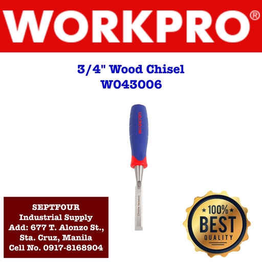 Workpro Wood Chisel - SEPTFOUR INDUSTRIAL SUPPLY