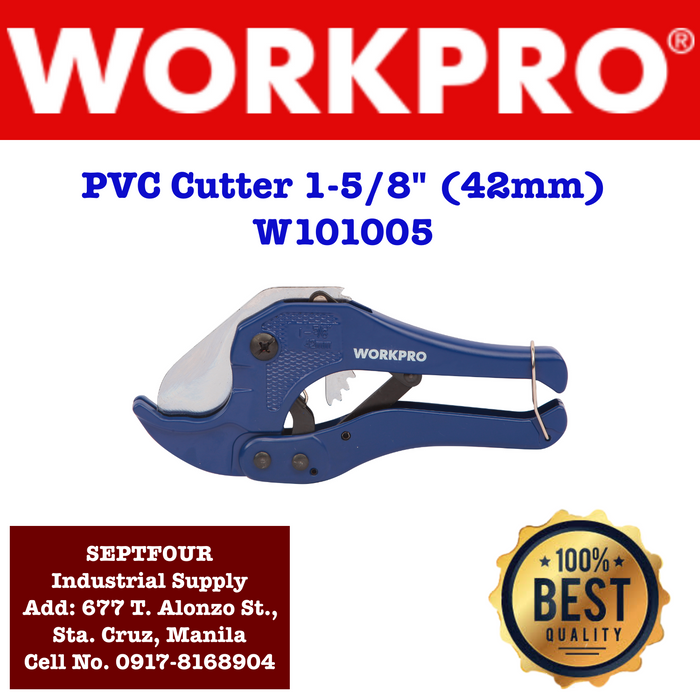 Workpro PVC Cutter #W101005 - SEPTFOUR INDUSTRIAL SUPPLY