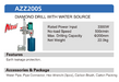 DCA Diamond Drill with Water Source AZZ200 - SEPTFOUR INDUSTRIAL SUPPLY