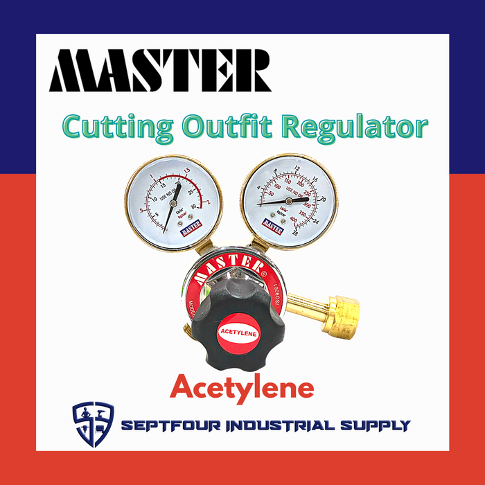 Master Welding & Cutting Outfit Accessories (Tip, Regulator, Torch)
